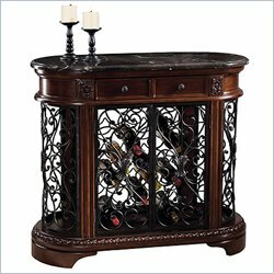 Howard Miller Marsala Wine and Spirits Console